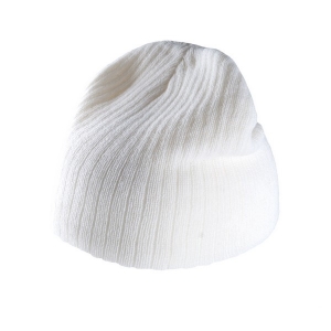 Bonnet tricot côtelé
