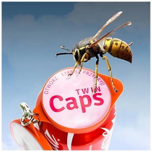Bouchon de canette publicitaire double