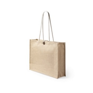 Cabas shopping en toile de jute