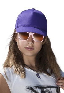 Casquette enfant en coton - 5 panneaux