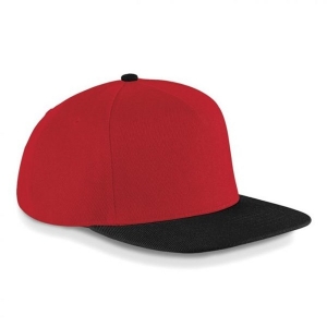 Casquette personnalisée style rappeur visière contrastée