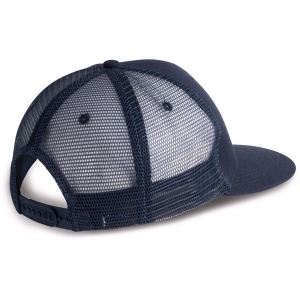 Casquette promotionnelle trucker / visière plate 6 pans