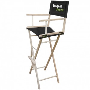 Chaise avec logo haute réalisateur