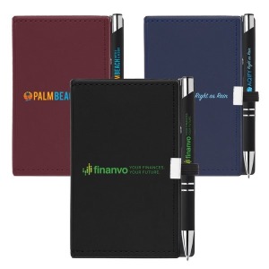 Coffret Bloc-notes Caddy et stylo très-Chic Colour Jet