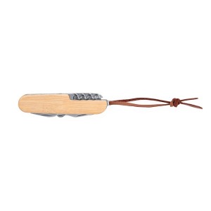 Couteau multifonction bambou