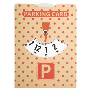 Disque rotatif avec logo 12h en papier