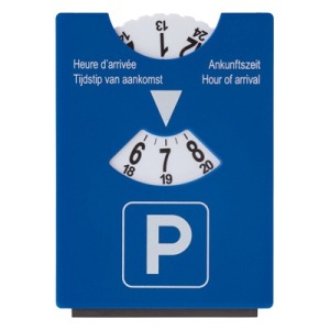 Disque stationnement personnalisable raclette