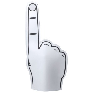 Doigt en mousse personnalisé