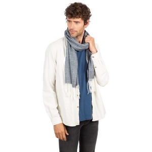 Écharpe personnalisable tissée avec franges