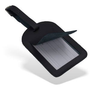 Etiquette à bagage cuir - Made in France