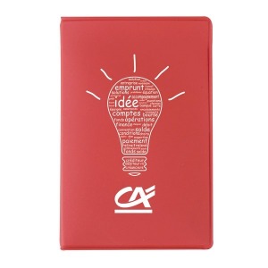 Etui personnalisable vertical pour 2 cartes