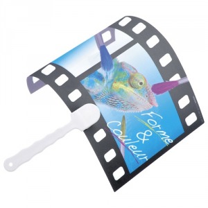 Éventail personnalisable avec toile sur-mesure petit format