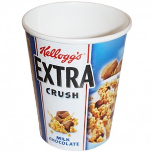 Gobelet en carton personnalisable simple paroi