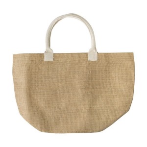 Grand shopping bag en toile de jute