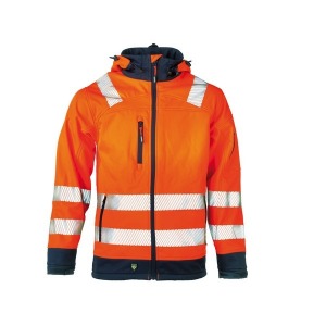 Veste Softshell promotionnelle haute visibilité Gregor