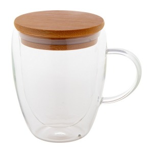 Mug thermos en verre