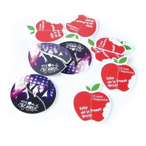 Jeton publicitaire événementiel