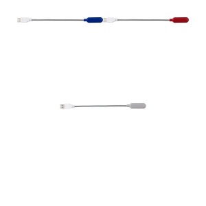 Liseuse USB en ABS et métal Lola