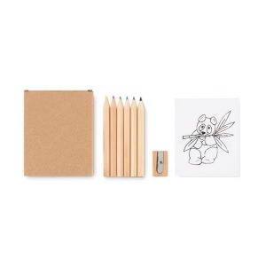 LITTLE VANGOGH - Set de coloriage avec logo