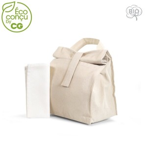 Lunchbag isotherme en coton bio