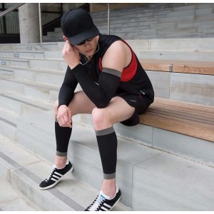 Manchon personnalisé de compression bras