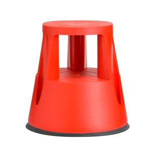 Marchepied - Tabouret personnalisé 2 Marches ROUGE