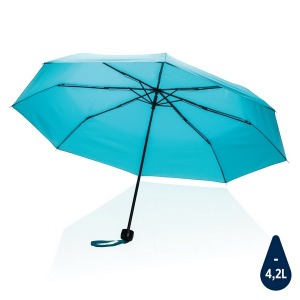 Mini parapluie personnalisable 20.5" en rPET 190T Impact Aware™