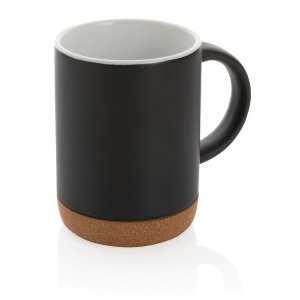 Mug en céramique avec base en liège personnalisable