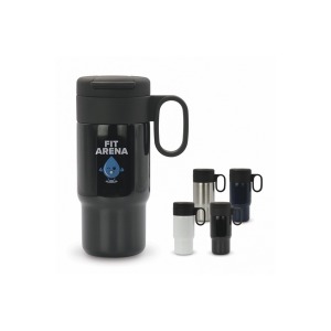 Mug isotherme avec logo pour voiture flow 300ml