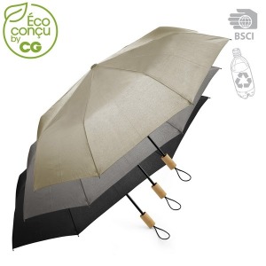 Parapluie personnalisé pliable recyclé