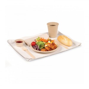 Plateau jetable en carton A3