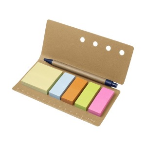 Pochette cartonnée contenant des marque-pages