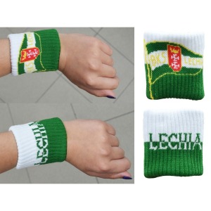 Poignet éponge avec logo tissé