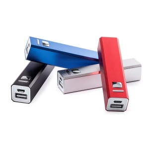 Power Bank personnalisé en aluminium 2200mAh