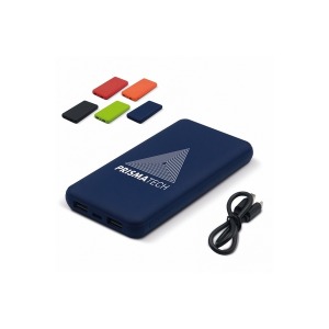 Powerbank avec logo Elite soft touch 8.000mAh