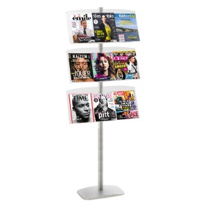 Présentoir VITRINE 3 Etagères 690 mm x H. 177 cm