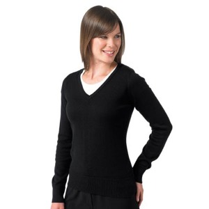 Pull publicitaire Col V Femme