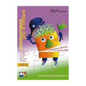 Puzzle magnétique format A6