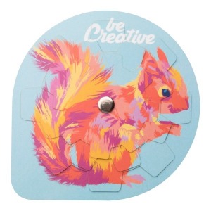 Puzzle avec logo en papier