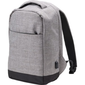 Sac à dos antivol promotionnel en polyester 600d