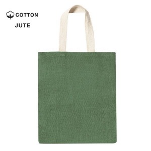 Sac en jute avec logo colorée