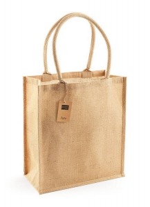 Sac publicitaire shopping en toile de jute