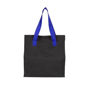Sac shopping. Anses contrastées. Surface d'impression : 30x22cm.
