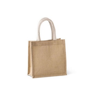 Cabas promotionnel en toile de jute - petit modèle