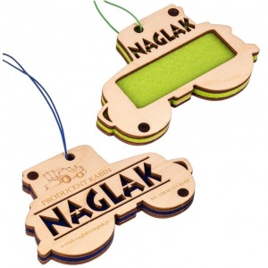 Sentorette personnalisée premium en bois