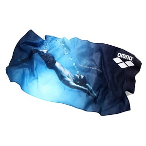 Serviette microfibre avec logo