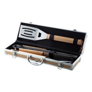 Set barbecue publicitaire en bambou