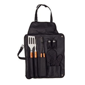 Tablier promotionnel set de barbecue