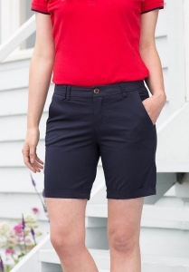 short promotionnel chino stretch femme