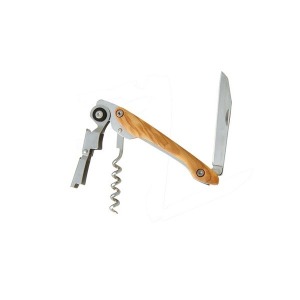 Sommelier personnalisé 'Ottawa', double levier, olivier